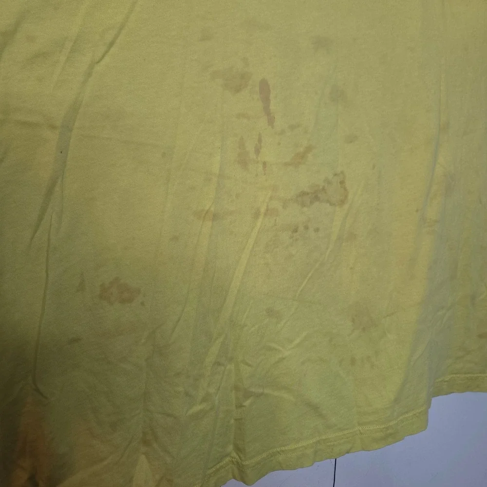 Papa Johns Saucy Graphic T-Shirt Mens 4XL Yellow Bella Canvas Made in USA